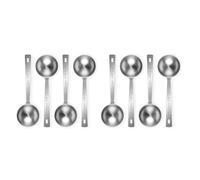 Xnuiasqe 8Pcs Coffee Scoop Spoon - 1 Tablespoon Measuring Spoon, 15ML Stainless Steel Coffee Spoons, Long Handle Measuring Scoop