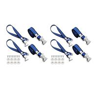 Xnuiasqe 8PCS Drywall Stilts Straps, Adjustable Drywall Foot Band Straps Kit,Replacement Part for Stilts