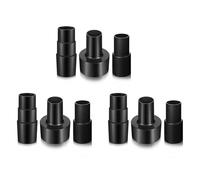 Xnuiasqe 9 Pieces Universal Vacuum Hose Adapter Wet Dry Vacuum Converter Reducer Attachments for Vacuum Cleaner