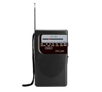 Xnuiasqe -962 Battery Operated Mini Radio FM-AM Best Reception Long Battery Life Ideal for Running, Walking A