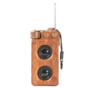 Xnuiasqe A8 Retro Wireless Bluetooth Speaker Mini Home Portable Subwoofer FM Radio HiFi Multifunctional