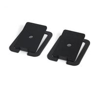 Xnuiasqe Accessories for 3-4 Inch Speaker Desktop Computer Speakers Holder Bracket Dip Angle Metal Audio Stand