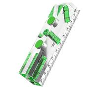 Xnuiasqe Acrylic Level Ruler High- Strong Magnetic Spirit Level Water Gauge Linear Measuring Tool Construction DIY