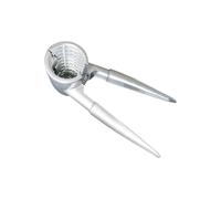Xnuiasqe Alloy Shell Cracker Non-Slip Handle Multifunction Nutcracker, Cracking Tool Silver