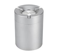 Xnuiasqe Aluminum Alloy Auto Ashtray Windproof Smokeless Car Ash-Tray Smell Proof Portable Extinguished But Buckets Butt