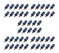 Xnuiasqe Aquarium Fish Tank Mineral Bubble Air Stone Oxygen Diffuser Gray 24mm X 15mm 50 Pcs