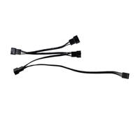 Xnuiasqe ARGB 4-Pin 3-Pin 1 Female to 4 Male RGB Synchronised Extension Cable for Addressable Lighting