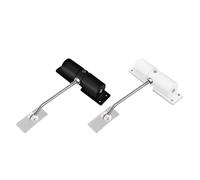 Xnuiasqe Automatic Home Door Closer, Simple Mute Buffer Spring Hinge Invisibles Door Closing Device, Adjustable Closing Force, 2Pcs
