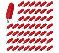 Xnuiasqe Automatic Nipple Drinker Feeder 100 Pcs Waterer 360° Drinking Cages Animal Quail Waterer Equipment A