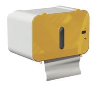 Xnuiasqe Automatic Toilet Paper Dispenser Induction Controlled Waterproof Wall-Mounted Holder Shelf Bathroom Accessories Rack B