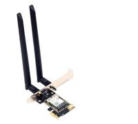 Xnuiasqe AX1800 802.11ax WIFI6 RTL8852BE Wireless Network Card with 8DB Antenna Dual Band 2.4G/5Ghz PCI-E Interface BT5.2 Wlan Module