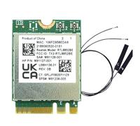 Xnuiasqe AX1800 WIFI6 WIFI Card RTL8852BE WIreless with Built-in Antenna 802.11ax Bluetooth 5.2 Dual-Band 2.4G+ 5GHz Wlan