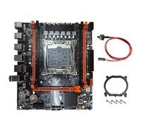 Xnuiasqe B85 LGA2011-3 X99 D4 Desktop Motherboard+ Switch Cable 4X DDR4 REG ECC RAM Slots M. 2 PCIE SATA3.0 X99 Gaming Motherboard