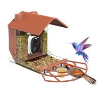 Xnuiasqe Bird Feeder with Camera Smart Bird Watching with Solar Panel HD Auto Capture Bird Videos & Motion Detection Bird Camera