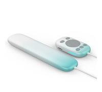 Xnuiasqe Bluetooth 5.4 Bone Conduction Pillow Speakers Sleep Headphones White Noise Machine 36 Sleep Sounds Audiobooks Blue