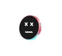 Xnuiasqe Bluetooth 5.4 Digital Display Electronic Badge 1.85-Inch Dynamic for Idols Concerts Supports GIF Animation B