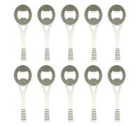 Xnuiasqe Bottle Opener Racket Shaped Manual Can Opener Beer Cap Opener for Family Bar Hotel Gift Father'S Day Silver