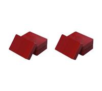Xnuiasqe Bottle Sealing Wax Blocks - Resilient and Versatile Bottling Wax for Wine, 8 Wax Nuggets 0.5lb with PTFE-Tape,Red