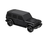 Xnuiasqe Car Model Bluetooth Wireless Speaker TF CARD Support, FM Radio, Flash Light, and Playback Function- Desktop Ornament Gift for Boys Black