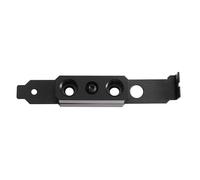 Xnuiasqe Case PCI-E Through-Plate Baffle Module for Connecting External Water Cooling T Internal Pipelines of the Host