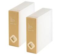 Xnuiasqe CD Case, 24 Capacity CD/DVD Case Holders Wallet 2 Piece,Hard Plastic DVD Disc Cases Storage Binder for Car Home