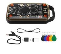 Xnuiasqe Chameleon V3.0 RFID Smart Card Emulator Reader NFC Read Writer+5XUID Keychain 125K 13.56Mhz ID IC Smart Card Tag Copyer