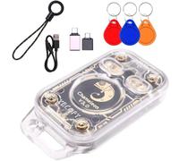 Xnuiasqe Chameleon V3.0 RFID Smart Card Emulator Smart Chip Reader +3XUID Keychain ID IC 125K 13.56M Tag Copyer NFC Reader Writer