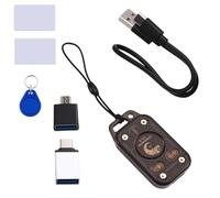 Xnuiasqe Chameleon V3.0 RFID Smart Chip Reader +1xUID Keychain+1xUID Card+1xCUID Card Smart Card Emulator 13.56Mhz 125Khz