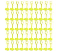 Xnuiasqe Chicken Water Drinker Cups 50 Sets-Automatic Hanging Feeder for Poultry Feds-for Birds and Quail Compatible