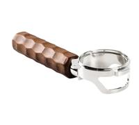 Xnuiasqe Coffee Bottomless Portafilter Double Spout 54mm 8 Series Espresso Machine Accessories Walnut Wood Handle Tools C