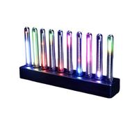 Xnuiasqe Desktop Rhythm Light for Rooms LED Audio Spectrum Light Sound-Activated Music Visualizer Colorful Music Rhythm Light Bar