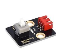 Xnuiasqe DIY Electronic Building Blocks Self-Locking Button Module for/Microbit Projects No Case