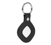 Xnuiasqe Dustproof Protective Case with Keychain for Tile Mate 2024 for Tile Mate 2022 for Cube Tracker Portable Storage Bag Black