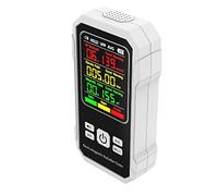 Xnuiasqe Electromagnetic Radiation Detector Electric Magnetic Field Tester Meter Strength Detection Device with Sound Alarm(B)