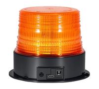 Xnuiasqe Emergency Flashing Beacon Light, Magnetic Wireless Rechargeable Strobe Warning Signal for Truck Vehicle Battery Operated