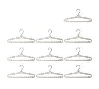 Xnuiasqe Expandable Anti-Slip Clothes Hanger Scalable Seamless Hanger Multi Purpose Bold Hanging Clothes Storage Rack