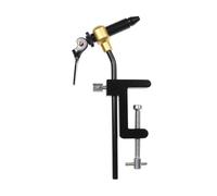 Xnuiasqe Fly Tying Vise C Clamp 360° Rotating Steel Hard Jaws Table Vise for Fly Hook Tying Fishing Lure Tool