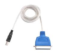 Xnuiasqe For Computer for Computer PC USB 2.0 to CN36 Parallel Printer Cable CN36 Converter 36Pin Port Adapter Line