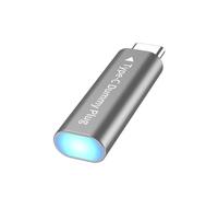 Xnuiasqe For Enhanced Video Output Edid Emulator 4K 60Hz Type C Dummy Plug for Virtual Machines and Headless No Driver Display Emulation B