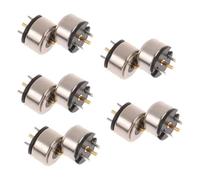 Xnuiasqe For Pogo Pin Connector Set, 5 Pair, 10 Pcs, 8mm, Male& Female, DC Power Charge Probes