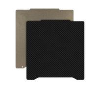 Xnuiasqe For Prusa Mini PEI Sheet Build Plate 196.3X190mm Double Sided PEI PET PEO Spring Steel Sheet Heated PEI Plate Easy Install -A
