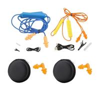 Xnuiasqe For Work Earphone Kit 2PCS Bluetooth Ear Plugs Noise Suppression, Hearing Protection for Construction Sites, Noisy Places