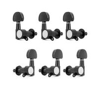 Xnuiasqe Guitar String Knob Folk Guitar Ukulele Knob Fully Enclosed Classical String Black