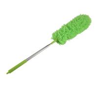 Xnuiasqe Gutter Cleaning Brush Roofing Tool with Telescopic Extendable Pole 8.2Ft Guard Cleaner Tool Easy Remove Leave, green