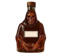 Xnuiasqe High Borosilicate Glass 330ml for Whisky Bottle-, Ideal for Spirits Storage- Great Gift for Whisky Enthusiasts D