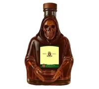 Xnuiasqe High Borosilicate Glass 330ml for Whisky Bottle-, Ideal for Spirits Storage- Great Gift for Whisky Enthusiasts A