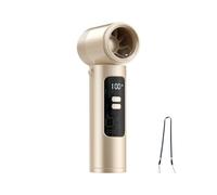 Xnuiasqe High-Speed Mini Handheld Fan Portable Rechargeable Bladeless Turbine Neck Fan for Home Indoor Outdoor Travel Camping C