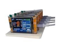Xnuiasqe Home BTC Smart Display 2.8 Inch 5X 1061KH/S + 5 Slots Base Upgraded Harshrate Bitcoin Crypto Solo Miner