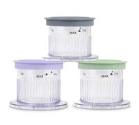 Xnuiasqe Ice Cream Maker 3PCS Dessert Cups Replacement Spare Parts Cream Storage Containers