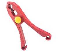 Xnuiasqe Insulated Plastic Wire Clamp 1000V 5.9 Inch Anti-Magnetic Safety Spring Clip with 33mm Opening Wire-Grip Channel for Electrical Work
